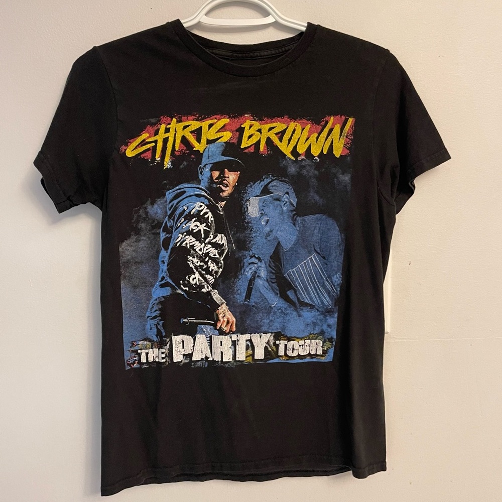 Chris Brown the Party Tour Concert Tee
